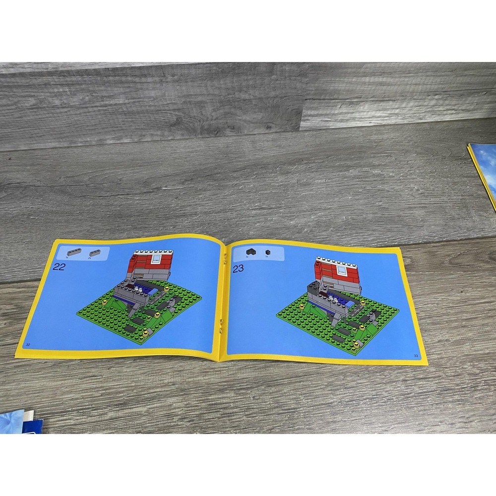 LEGO Creator 31009 Small Cottage Instruction Manual Booklet 2013 Windmill 3in1 - Picture 5 of 8
